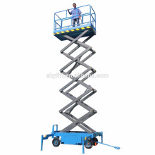 Scaffold hydraulic scissor lift table